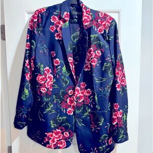 Eloquii Floral Pants Suit Size 14